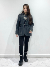 Толстовка флісова UNIQLO з напівблискавкою 1159854532 (Чорний M)