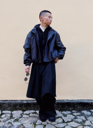 Базова толстовка UNIQLO 1159855025 (Чорний L)