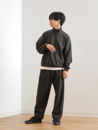 Толстовка UNIQLO на полумолнии 1159855934 (Серый XL)