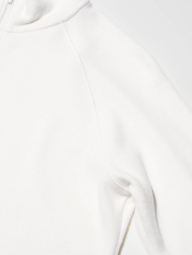 Толстовка флісова UNIQLO з напівблискавкою 1159856101 (Білий M)