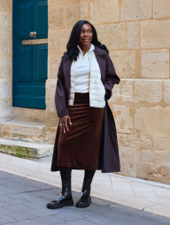 Толстовка флісова UNIQLO з напівблискавкою 1159856101 (Білий M)