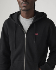 Мужская толстовка на молнии Levi's 1159857315 (Черный S)