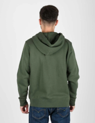 Мужская толстовка Levi's на флисе 1159857747 (Зеленый XXL)