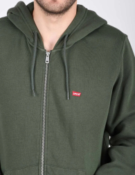 Мужская толстовка Levi's на флисе 1159857747 (Зеленый XXL)