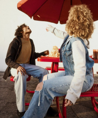 Мужская толстовка на молнии Levi's на флисе 1159858229 (Черный L)