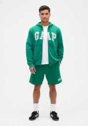 Толстовка на флісі GAP з логотипом 1159860856 (Зелений M)