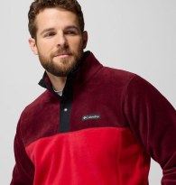 Толстовка флісова Columbia на кнопках 1159861175 (Червоний 6X)