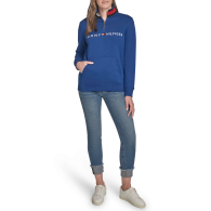 Толстовка жіноча Tommy Hilfiger на флісі 1159861448 (Синій M)
