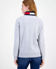 Толстовка жіноча Tommy Hilfiger на флісі 1159861641 (Сірий XXL)