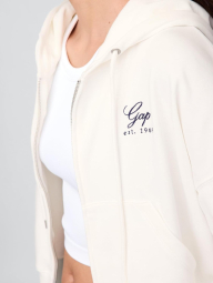 Толстовка жіноча GAP на блискавці 1159861694 (Білий XL)