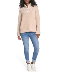 Женская толстовка Tommy Hilfiger из шерпы 1159862411 (Бежевый L)