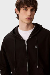 Мужская толстовка Calvin Klein на молнии 1159864776 (Черный XXL)
