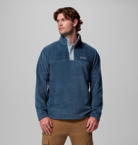 Флисовая толстовка Columbia на кнопках 1159986821 (Синий 1X)