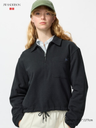 Толстовка JW Anderson UNIQLO 1160114436 (Черный M)
