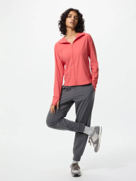 Легкая кофта UNIQLO толстовка с защитой от ультрафиолета UPF40+ и технологией AIRism 1160156903 (Оранжевый XXL)