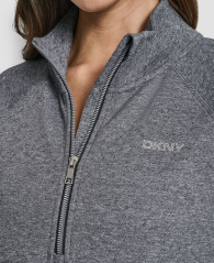 Женская толстовка DKNY на флисе 1160233088 (Серый S)