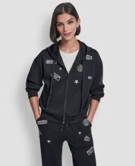 Женская толстовка DKNY 1160374657 (Черный XS)