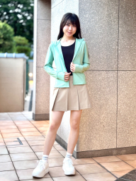 Легкая толстовка UNIQLO с защитой от ультрафиолета UPF40+ и технологией AIRism 1160533565 (Зеленый L)