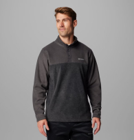 Мужская флисовая толстовка Columbia 1160766174 (Серый 1X)