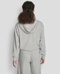 Женская толстовка DKNY с пайетками 1160867298 (Серый XL)