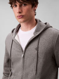 Толстовка чоловіча Calvin Klein на блискавці 1161146876 (Сірий XXL)
