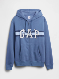 Толстовка на флісі GAP з логотипом 1161612481 (Синій M)