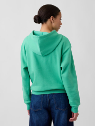 Толстовка на флісі GAP з логотипом 1162626608 (Зелений XXL)