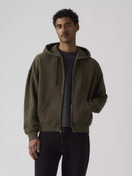 Толстовка чоловіча на блискавці Levi's 1162680249 (Зелений XXL)