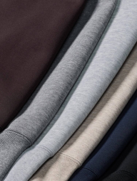 Толстовка на молнии UNIQLO с капюшоном 1162803211 (Молочный XXL)