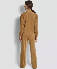 Женская велюровая толстовка DKNY 1162838475 (Коричневый L)