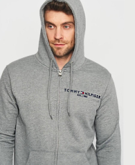 Мужская толстовка Tommy Hilfiger 1162911195 (Серый M)