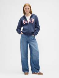 Толстовка на флисе GAP с логотипом 1162936058 (Синий M)