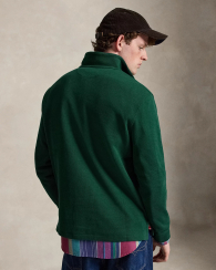 Толстовка чоловіча Polo Ralph Lauren кофта на напівблискавці 1163112223 (Зелений XXL)