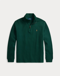 Толстовка чоловіча Polo Ralph Lauren кофта на напівблискавці 1163112223 (Зелений XXL)