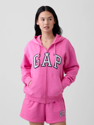 Толстовка на флисе GAP с логотипом 1163434875 (Розовый XL)