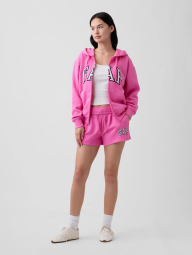 Толстовка на флисе GAP с логотипом 1163442889 (Розовый M)