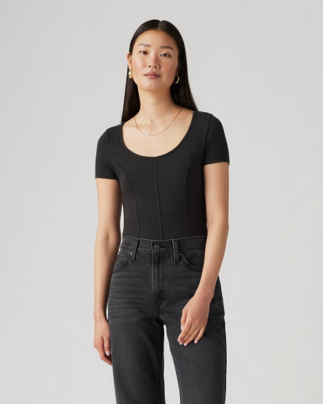 Женская футболка-топ Levi's 1159839093 (Черный L)
