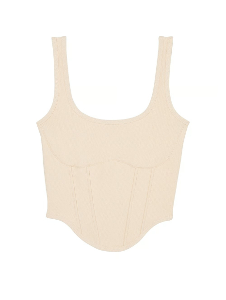 Жіночий топ Victoria's Secret Pink 1159840054 (Бежевий XXL)