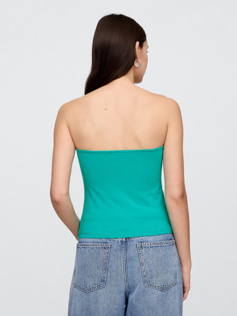 Женский топ-майка GAP 1159848220 (Зеленый S)