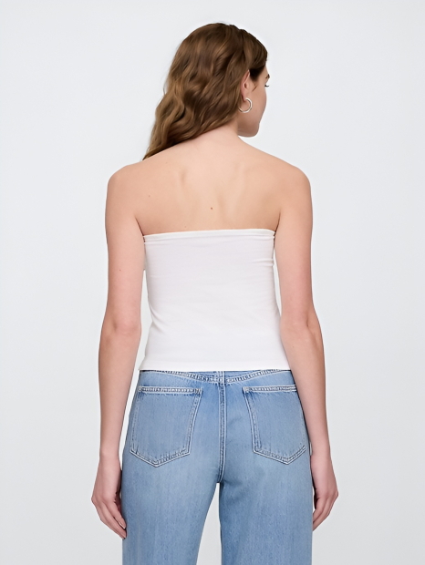 Женский топ-майка GAP 1159848262 (Белый M)