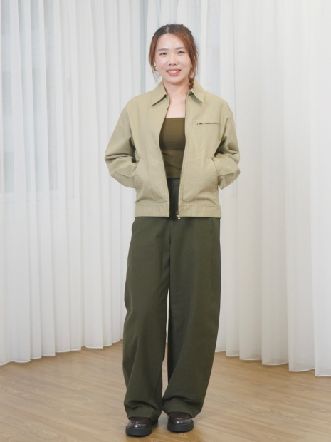 Женская майка со вшитыми чашками Uniqlo AIRism топ 1159848373 (Оливковый XS)