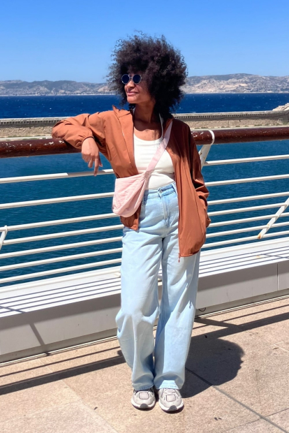 Женский топ-халтер UNIQLO AIRism со вшитыми чашками 1159849096 (Белый XL)