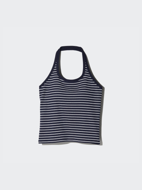 Жіночий топ UNIQLO з прошитими чашечками 1159849501 (Синій XL)