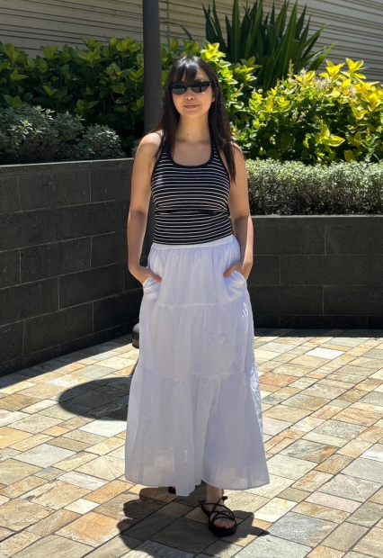 Жіночий топ UNIQLO з прошитими чашечками 1159849501 (Синій XL)