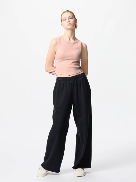 Женский топ UNIQLO со вшитыми чашками 1159849728 (Розовый S)