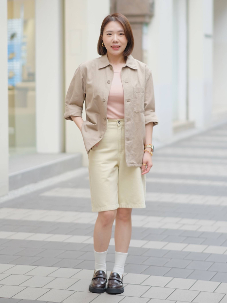 Женский топ UNIQLO со вшитыми чашками 1159849728 (Розовый S)