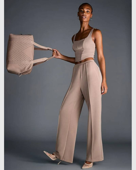 Эластичный корсет-топ Victoria's Secret VSX 1159852591 (Бежевый M)