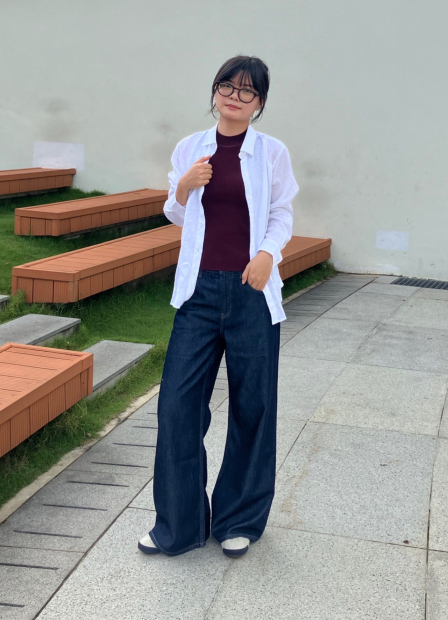 Женский вязаный топ Uniqlo со вшитыми чашечками 1159857363 (Бордовый XL)