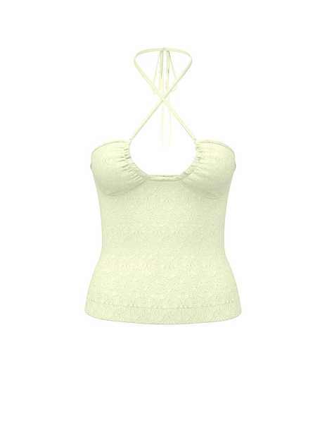 Женский топ Victoria's Secret Pink 1160506661 (Салатовый L)