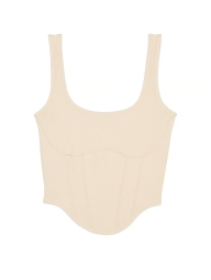 Жіночий топ Victoria's Secret Pink 1159840054 (Бежевий XXL)